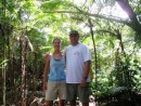 Las Perlas Islands - hiking through the jungle. 
