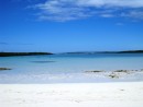 Tortuga Bay, possibly the most beautifully white sandy beach we have ever been on. 
