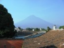 Antigua, Guatamala - View of the Volcan de Agua from our hotel. 