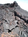 This was a huge chunk of lava that was slipping away. 