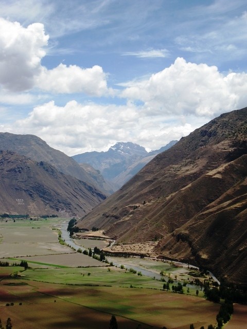 The Sacred Valley. In this valley over 3,000 varieties of potatoes have been grown and over 80 varieties of corn (at least according to our tour guide). 