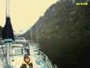 Heading up Jervis Inlet.  Have a look what Dee is wearing and remember it is late May!  Crazy weather.  Because we are going to