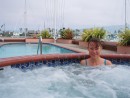 How many Yacht Clubs do you know that have a waterfront Jacuzzi and pool.  Woo hoo, cold drinks and a hot tub!