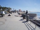 Although tourism is relatively small business in Mazatlan compared to other Mexican cities the Malecon is still very nice!