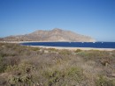 Los Frailles is a very beautiful and large anchorage, one of the few protected spots between Cabo and La Paz.  There is a Mexica