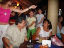 What happens when you mix dancing gringo-chicks, Margaritas, and Mexicans?  Of course, a Mexican congo line.  Things were defini