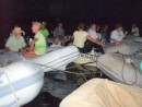 New years eve dinghy raft up and Pot luck party on New Years Eve.  No, this isn