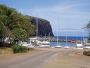 The next 2 days at Lahaina were very windy with over 30 knots in the anchorage.  Because it is exposed it was also quite rough.