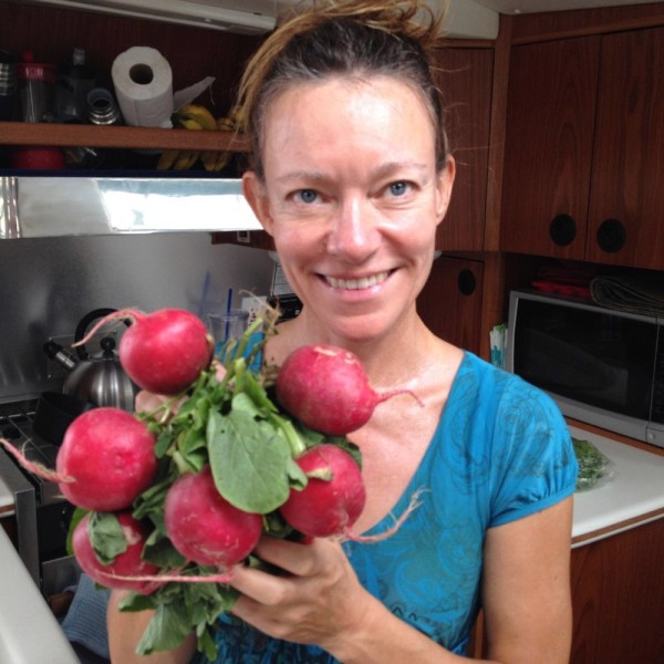 Radishes the size of apples