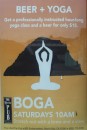 Now this is how yoga really should be done.  Bear + Yoga = BOGA