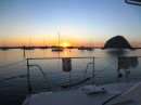 Gorgeous Morro Bay sunsets from the Yacht Club