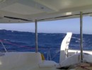 View from back of boat starboard