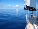 Absolute dead calm during the early part of the passage from Hawaii