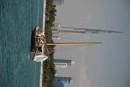 Old & New
Traditional racing dhow in front of the Burj Dubai