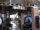 The crazy hotel in the middle of La Paz.