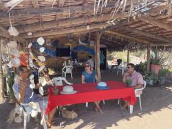 Breakfast at Las Brisas in Agua Verde with Maciek and Olena