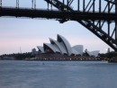 Sydney Bridge and Opera House.