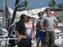 The Goofball Crew of Fly Aweigh:
Captain Allan, Co-Captain Alison, Equipages Tiffany and Greg