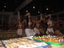 Tahitian dancers at the Friday night festivities.