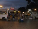 The food trucks at La Roulette, Papeete.