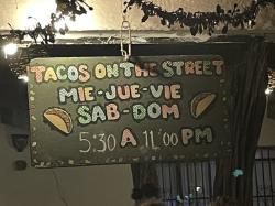 Tacos in the Street