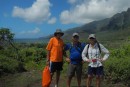 Andy, Jeff and Melody of Double Diamond-Anaho Bay