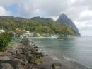 Pitons from Soufriere