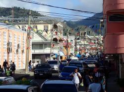 Roseau hoofdstad Dominica
