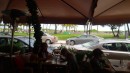 Lunch on Ocean Drive, Jan 12 after aborting crossing