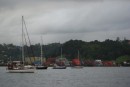 The anchorage at Suva, Fiji