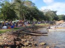 Saturday morning market at Kavieng