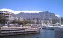 The V and A Marina was beautiful with a great view of Table Mountain