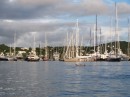 Falmouth Harbour.  Plenty of "Sticks" and big ones at that
