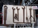 The tools used to fix the old machinery - they were huge!