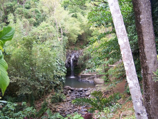 One of the many scenic waterfalls in Grenada