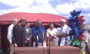 Many of the religious leaders at the blessing ceremony