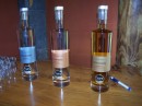 The three types of rum the factory makes