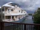 Cottages on the water at Nanny Cay