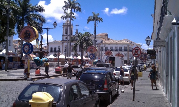This square in Old Town is where families with children spent the nights of Carnival.  Much tamer than downtown parades