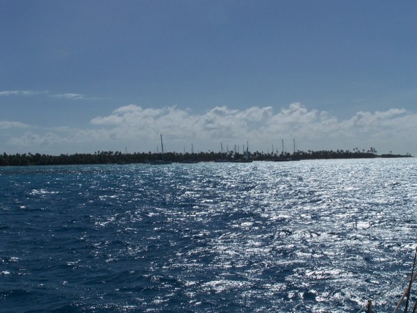 One of our first views of Cocos