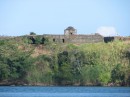 Fort San Lorenzo at the mouth of the Chagres River.
