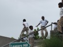 School boys near Leapers Hill - Grenada