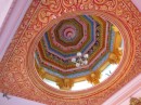 Inside of dome at entrance to ashram