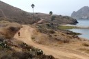 Exploring Catalina Harbor on the south side.  Very rural  -  dirt roads.  Not many boats on this side.