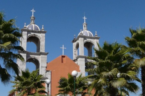 The church at San Blas.