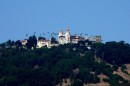 The famous Hearst Castle  -  as viewed from the boat.  This is as close as we got.