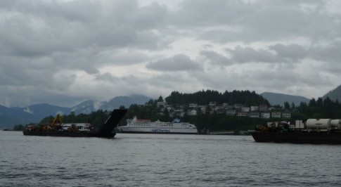 Prince Rupert, one of the deepest harbors on the west coast, is an important center of marine commerce. 