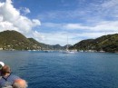 Ferry stop at Sopers Hole on way to St. Thomas.
