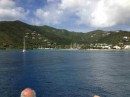 Last look at Nanny Cay from the Tortola -St Thomas ferry.