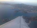 Spirit Airlines A319 lifting out of St Thomas airport...until next time...